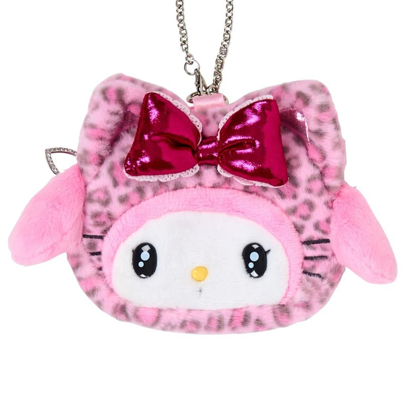My Melody Plush Mini Pouch (Leopard Cat Series) - Image 3