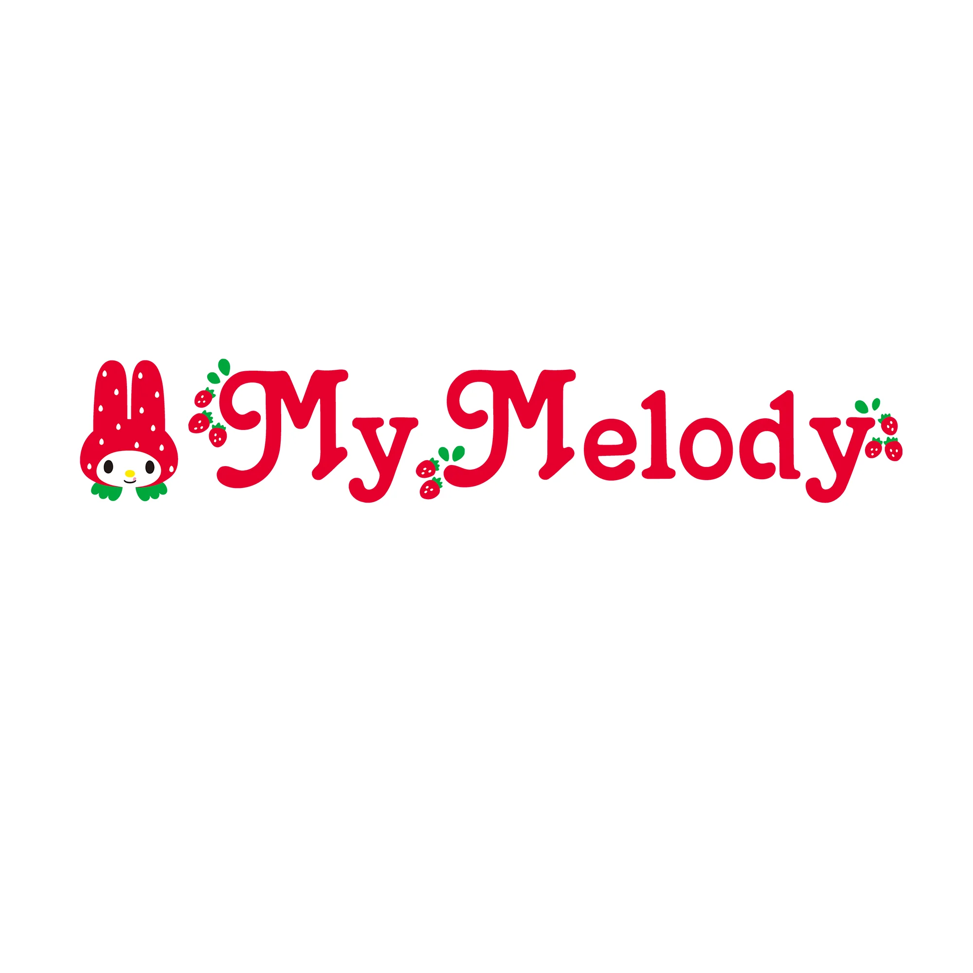 My Melody Strawberry Logo Tee - Image 2