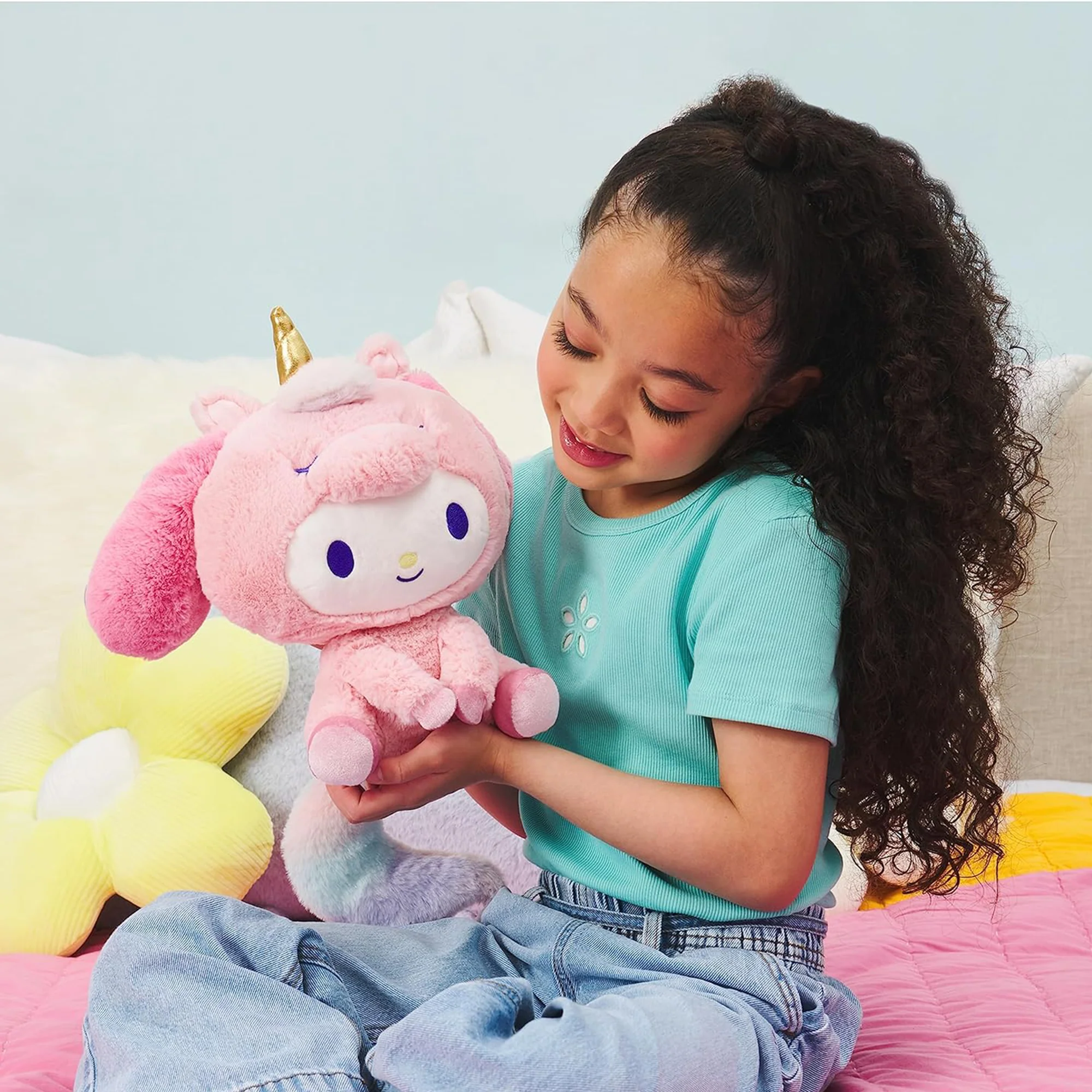 My Melody x GUND 10" Unicorn Plush - Image 2