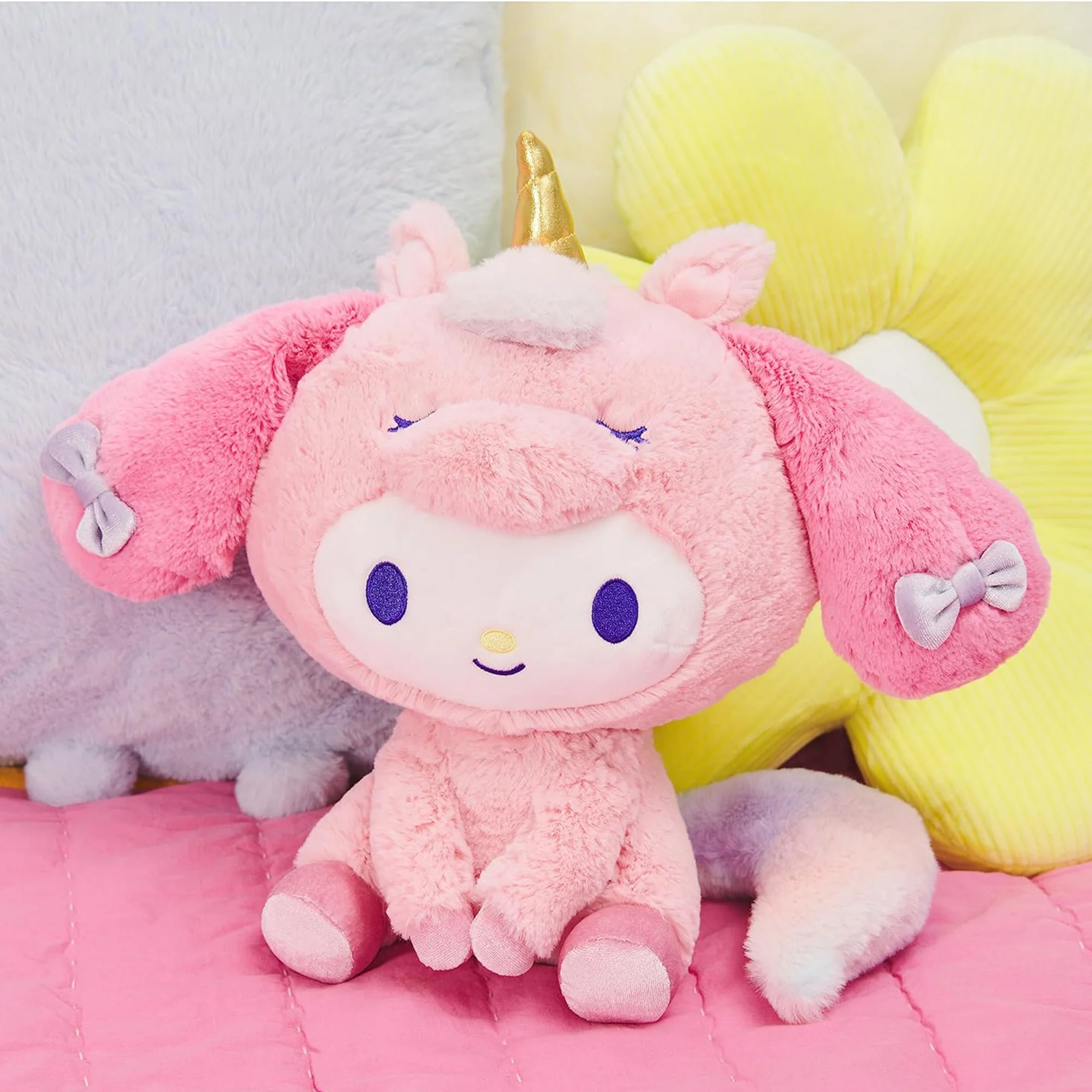 My Melody x GUND 10" Unicorn Plush - Image 4