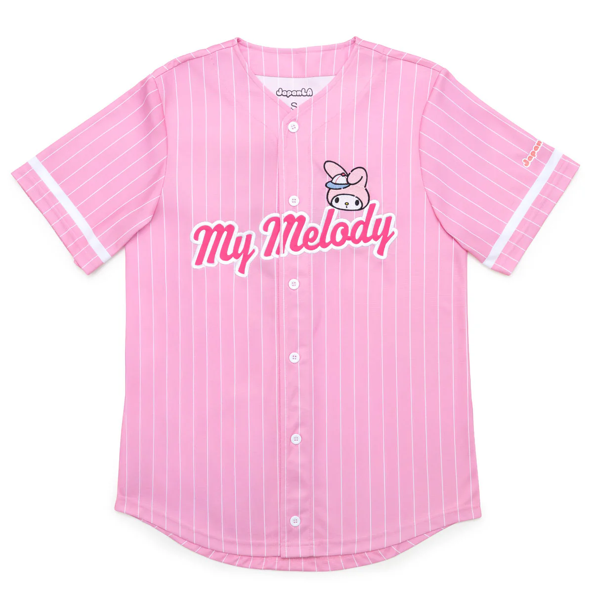 My Melody x JapanLA Baseball Jersey (Pink) - Image 3