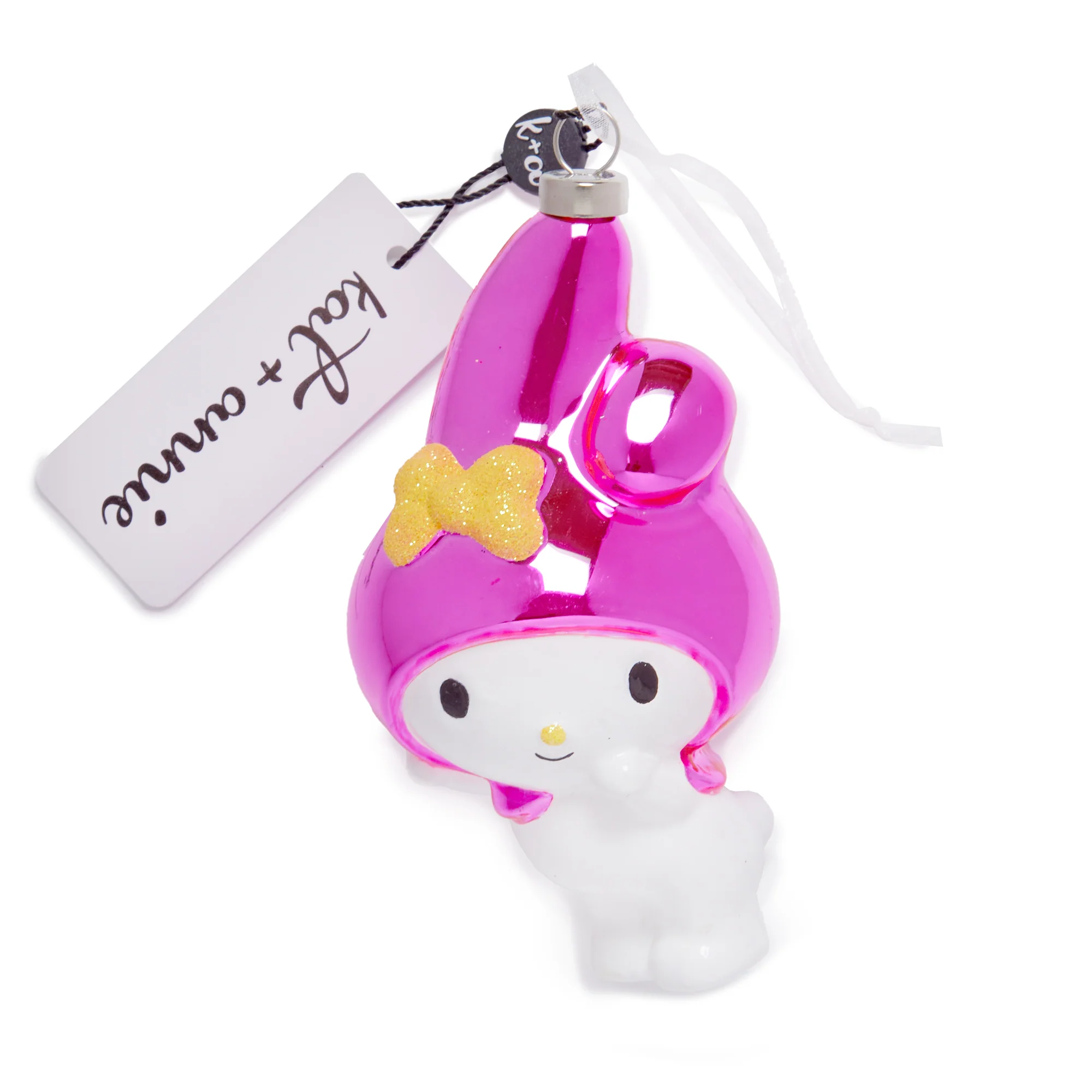 My Melody x Kat + Annie Glass Ornament - Image 2