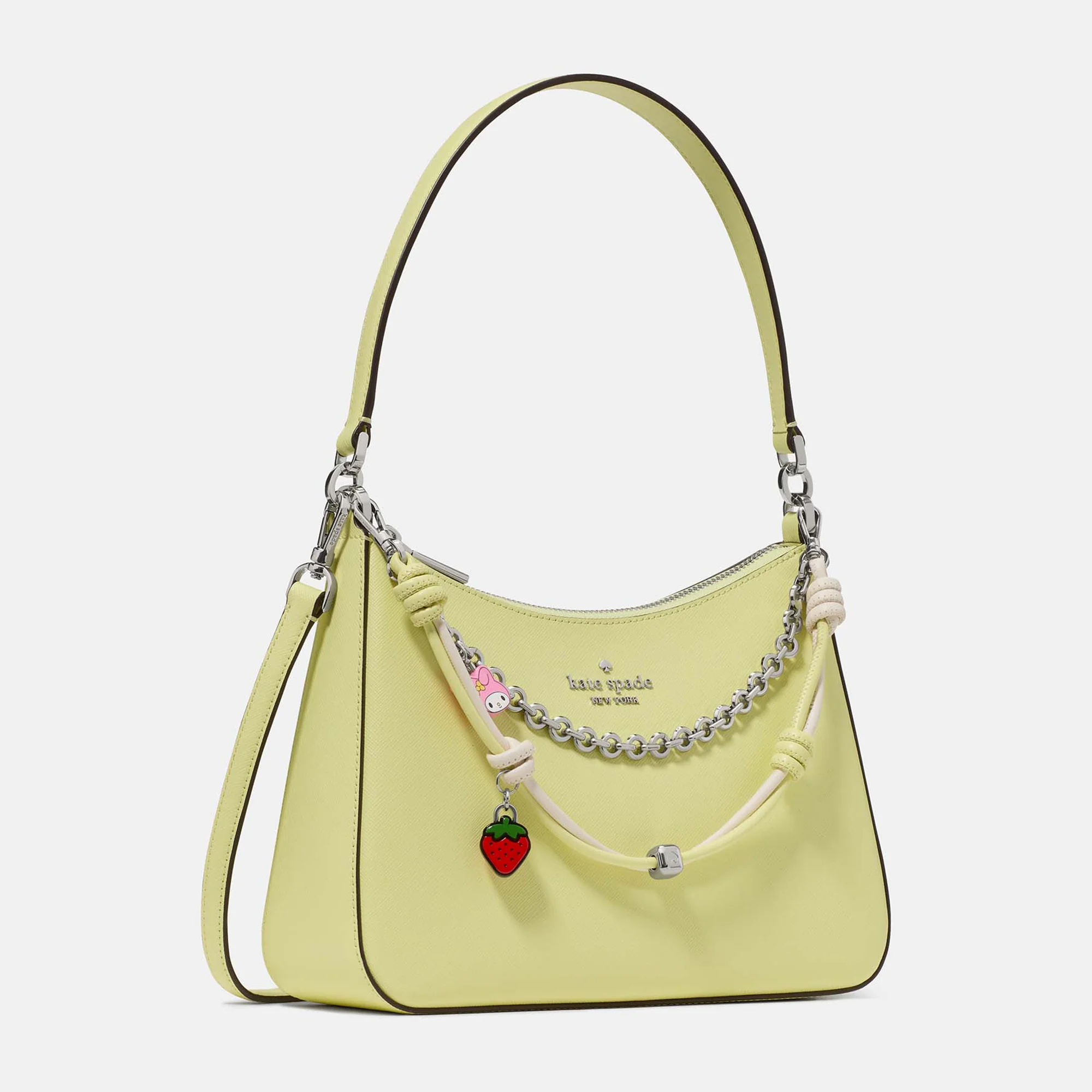 My Melody x Kate Spade New York Margot Convertible Shoulder Bag (Yellow) - Image 4