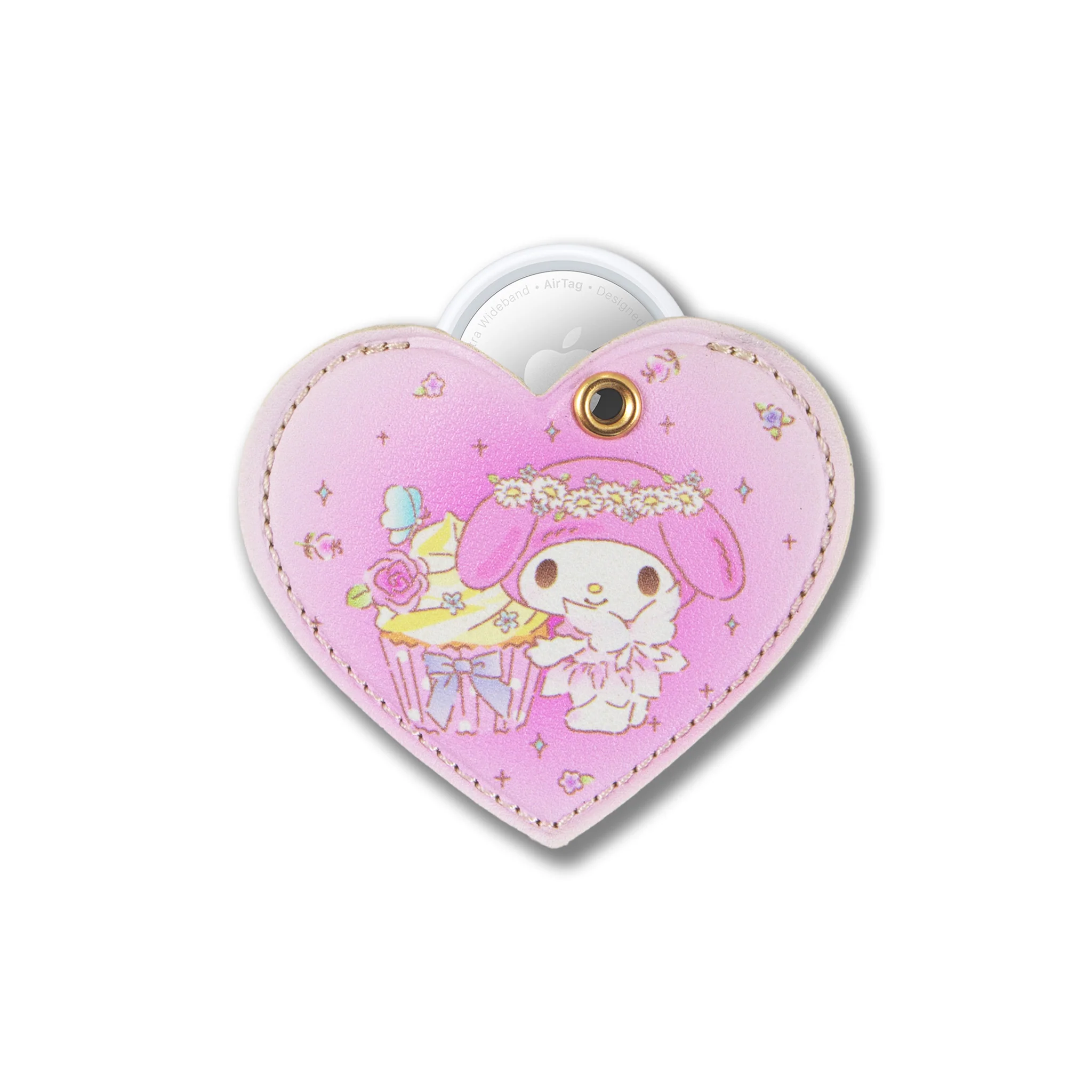 My Melody x Sonix Fairy 50th Anniv. AirTag Keychain - Image 2