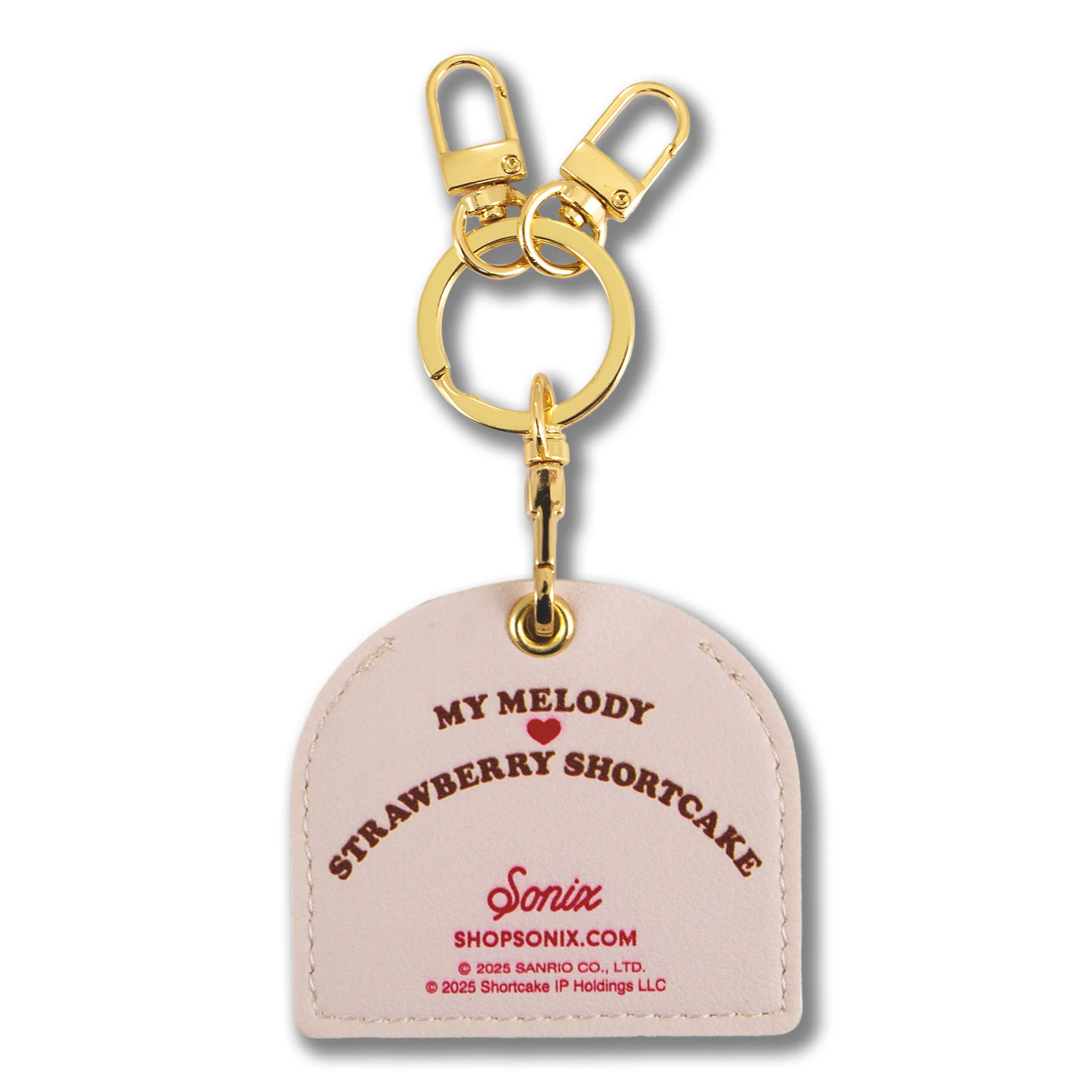 My Melody x Sonix Strawberry Shortcake AirTag Keychain - Image 4