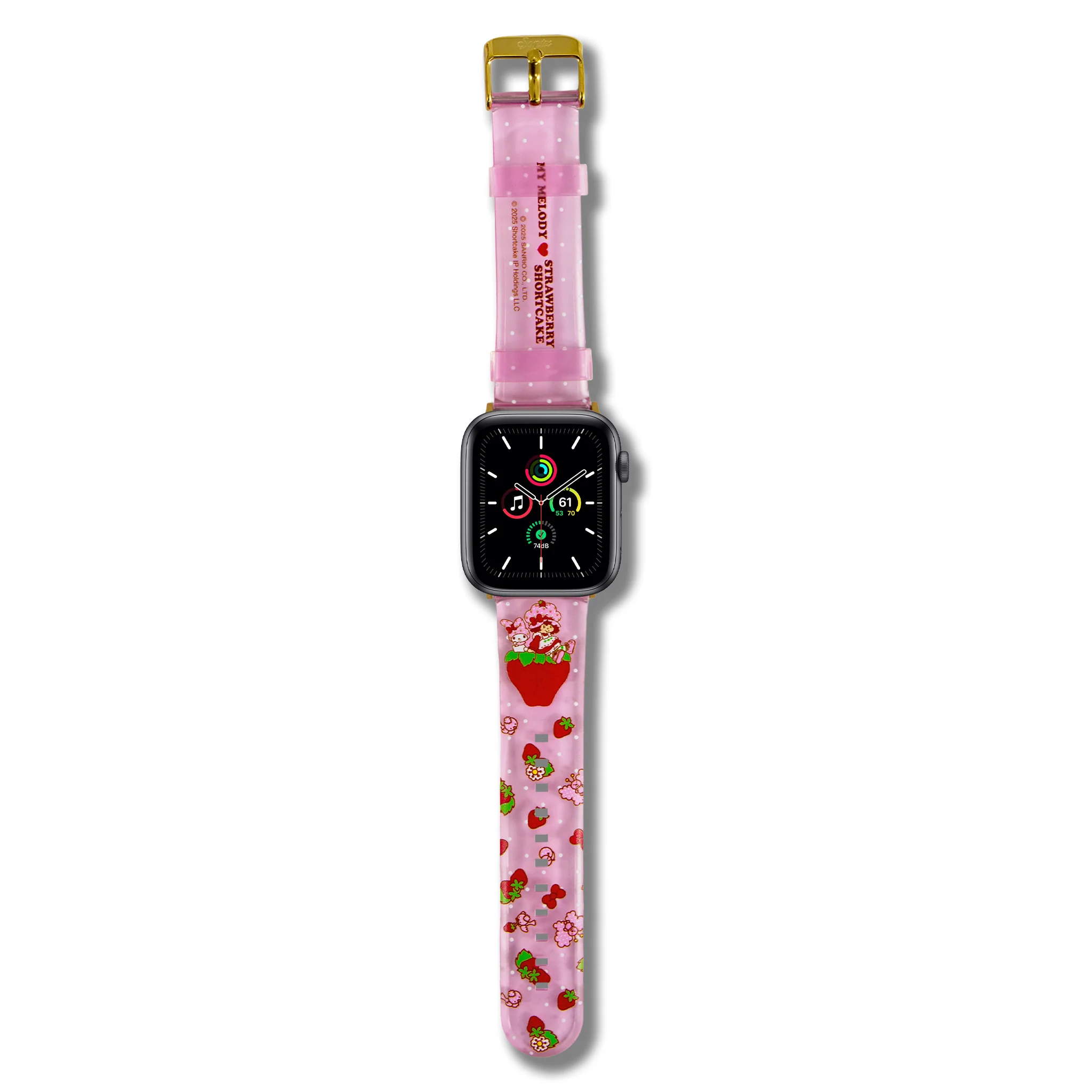 My Melody x Sonix Strawberry Shortcake Jelly Apple Watch Band - Image 3