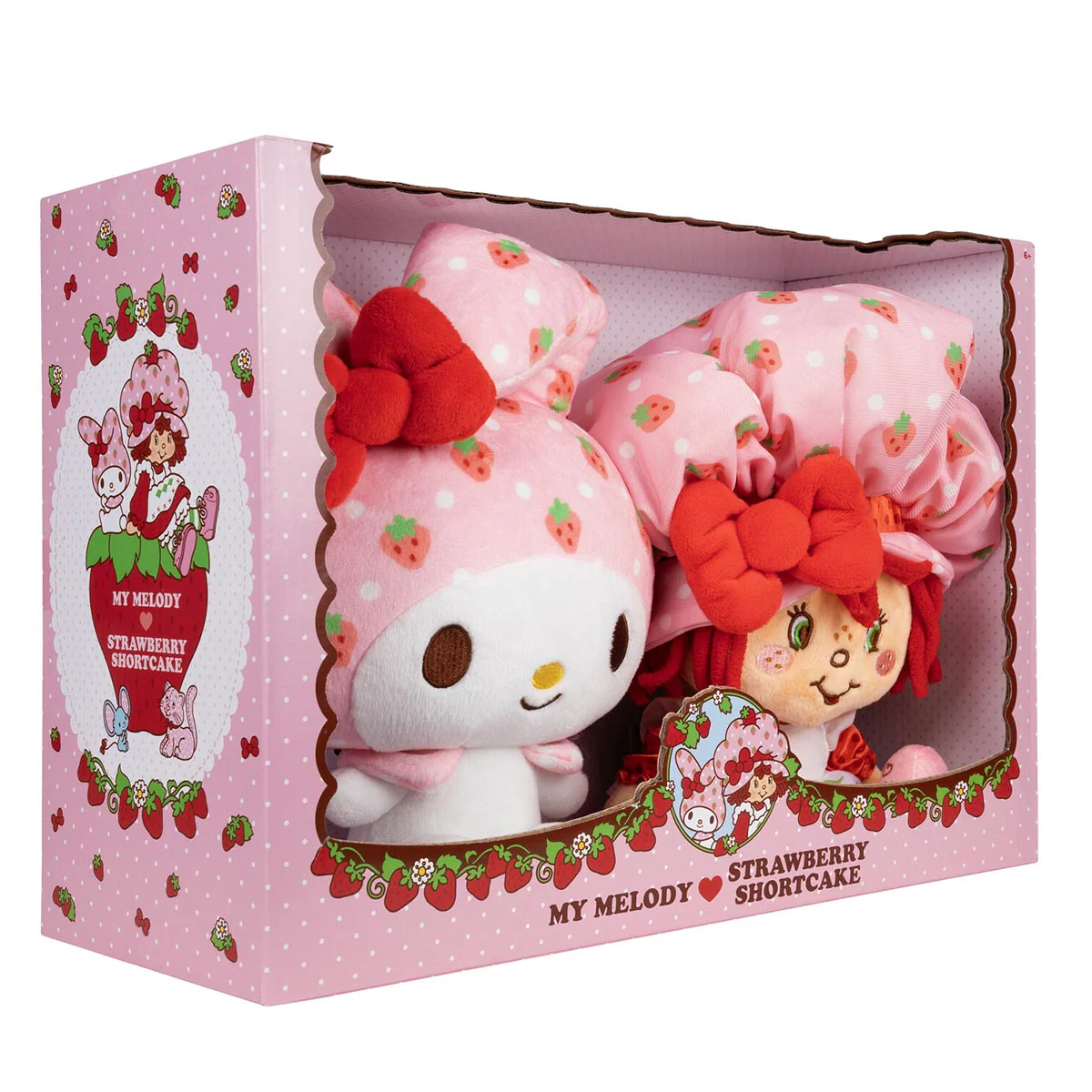My Melody x Strawberry Shortcake 8" Plush Set (Limited Edition) - Image 10