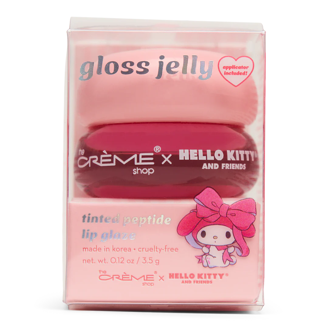 My Melody x The Crème Shop Gloss Jelly Tinted Peptide Lip Glaze (Bubblegum) - Image 6