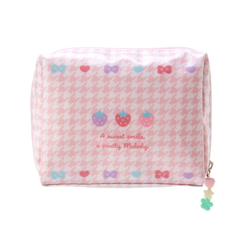 My Melody Zipper Pouch (Floral Houndstooth Series) - Image 3