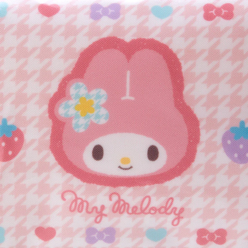 My Melody Zipper Pouch (Floral Houndstooth Series) - Image 4