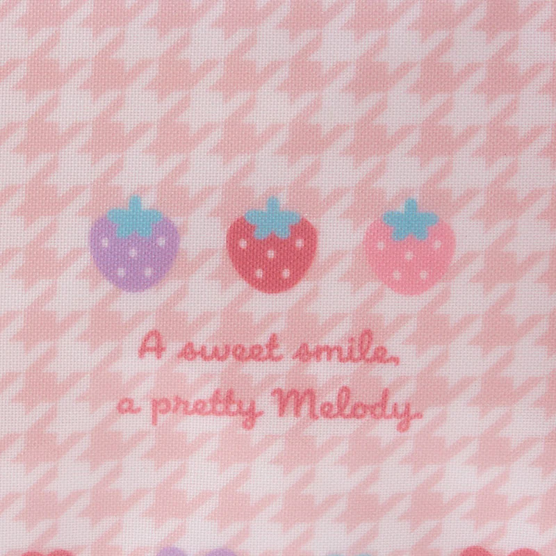 My Melody Zipper Pouch (Floral Houndstooth Series) - Image 6