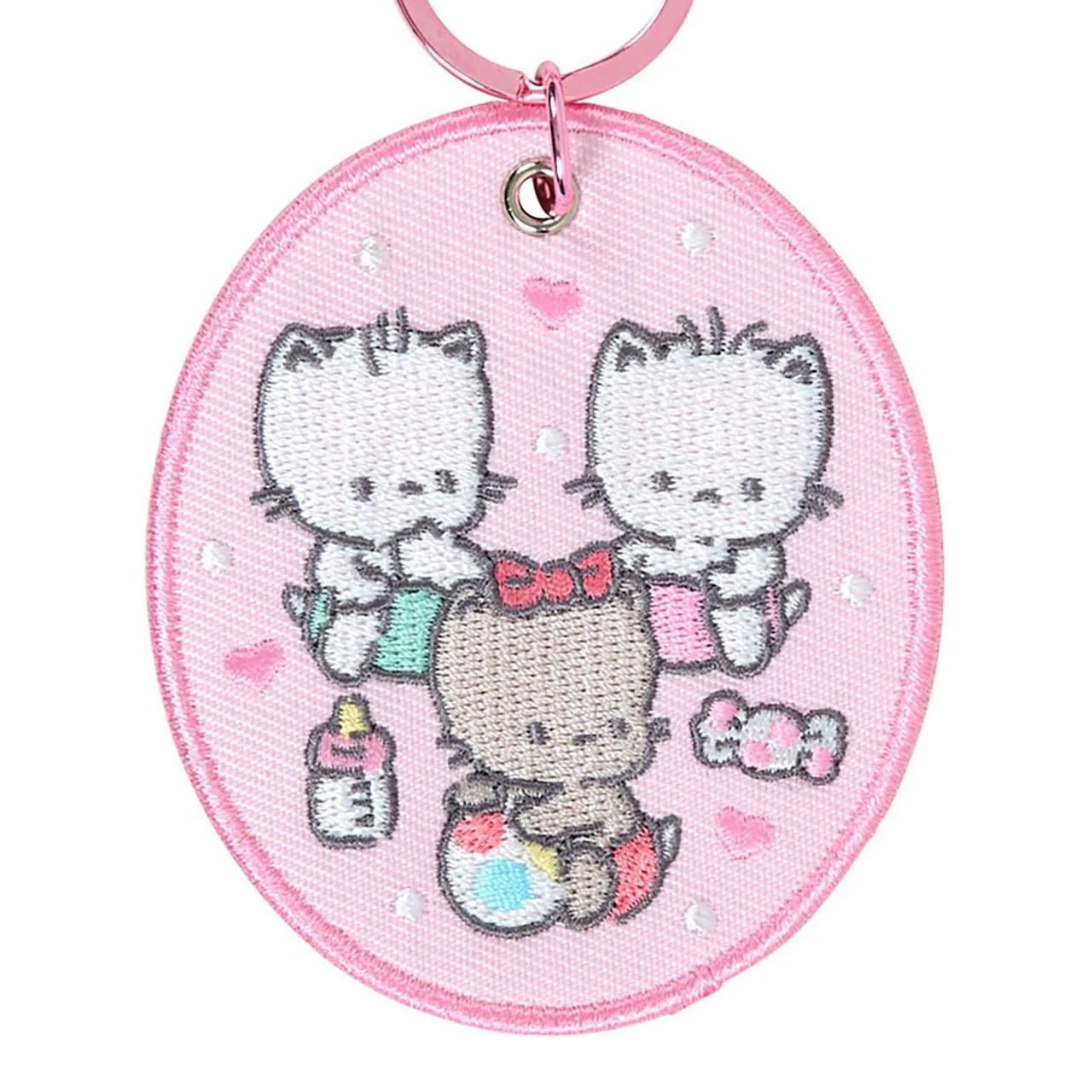 Nya Ni Nyu Nye Nyon Mascot Badge Keychain (Sanrio Character Award Series) - Image 3