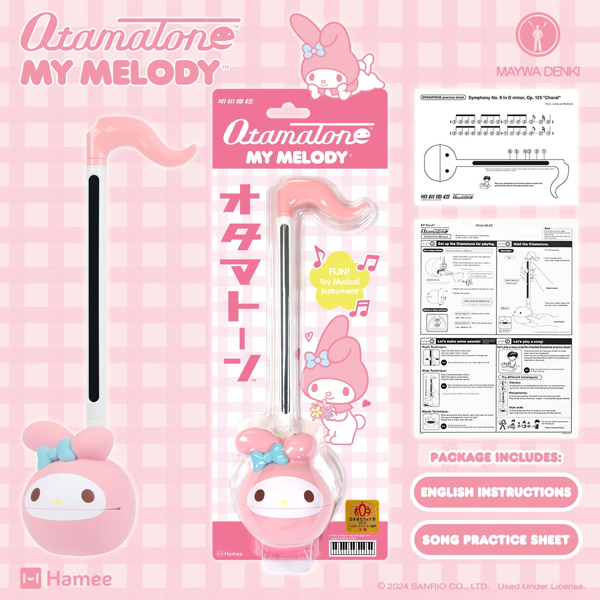 My Melody Otamatone Musical Toy - Image 5