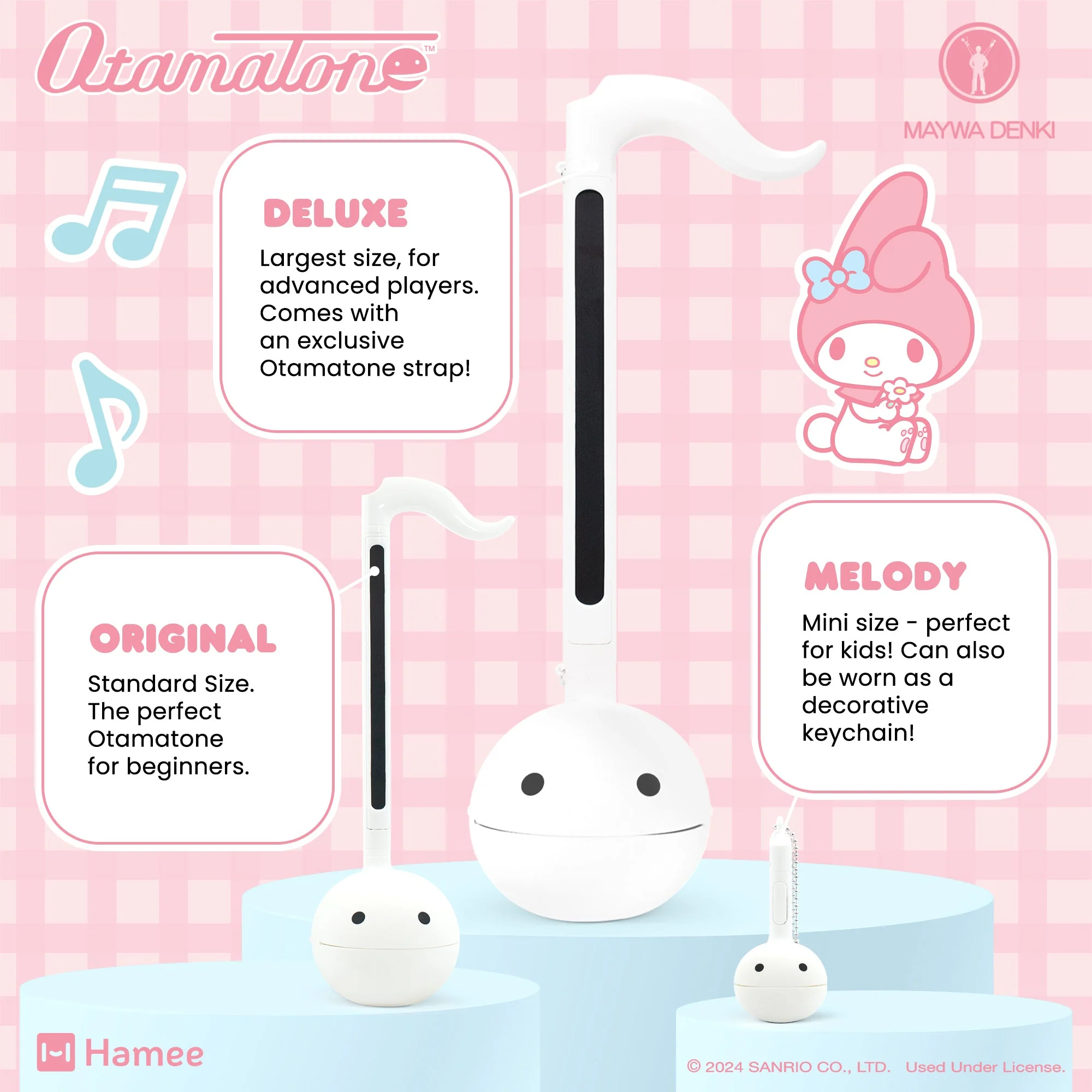 My Melody Otamatone Musical Toy - Image 6