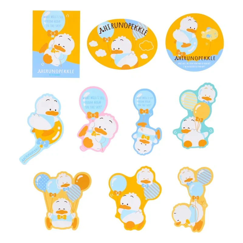 Pekkle 10-pc Mini Sticker Pack (Adventure Balloon Series) - Image 2