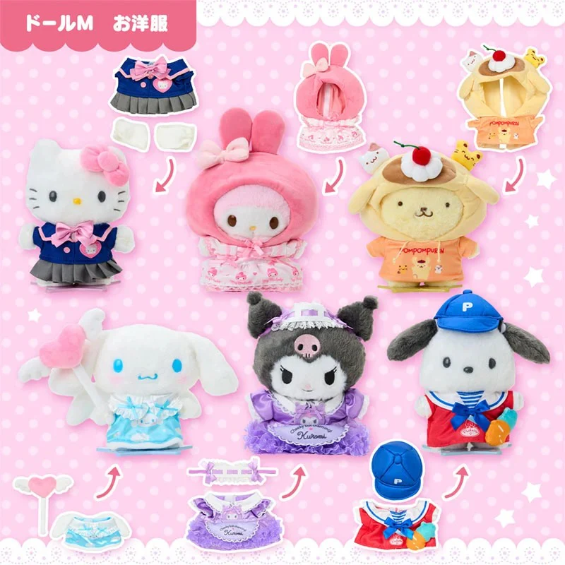Pitatto Friends Plush Pochacco Sailor Outfit (Medium) - Image 6
