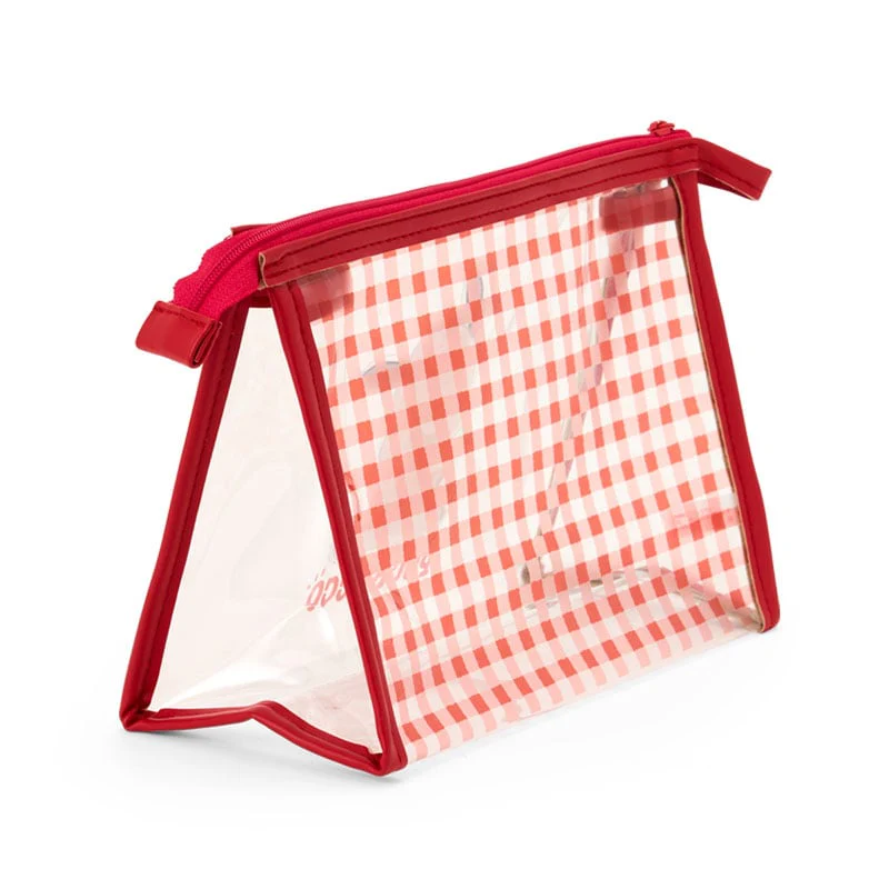Pochacco Clear Gingham Zipper Pouch - Image 2