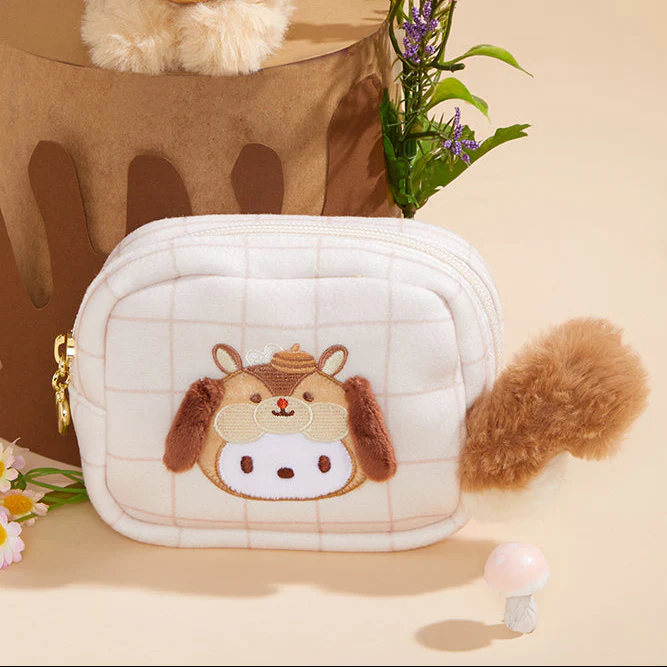 Pochacco Mini Zipper Pouch (Fluffy Squirrel Series) - Image 3