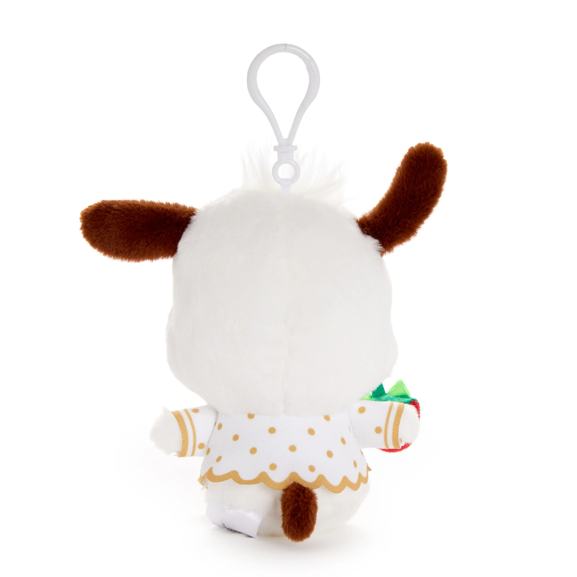 Pochacco Plush Mascot Clip (Strawberry Rainbow Series) - Image 4