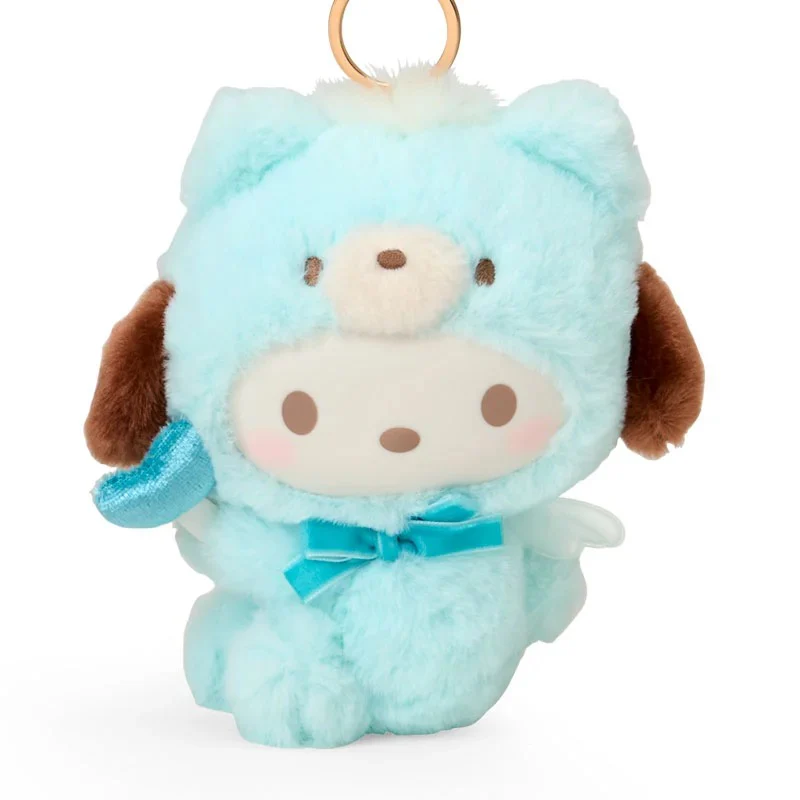 Pochacco Plush Mascot Keychain (Angel Teddy Bear Series)  - Image 2