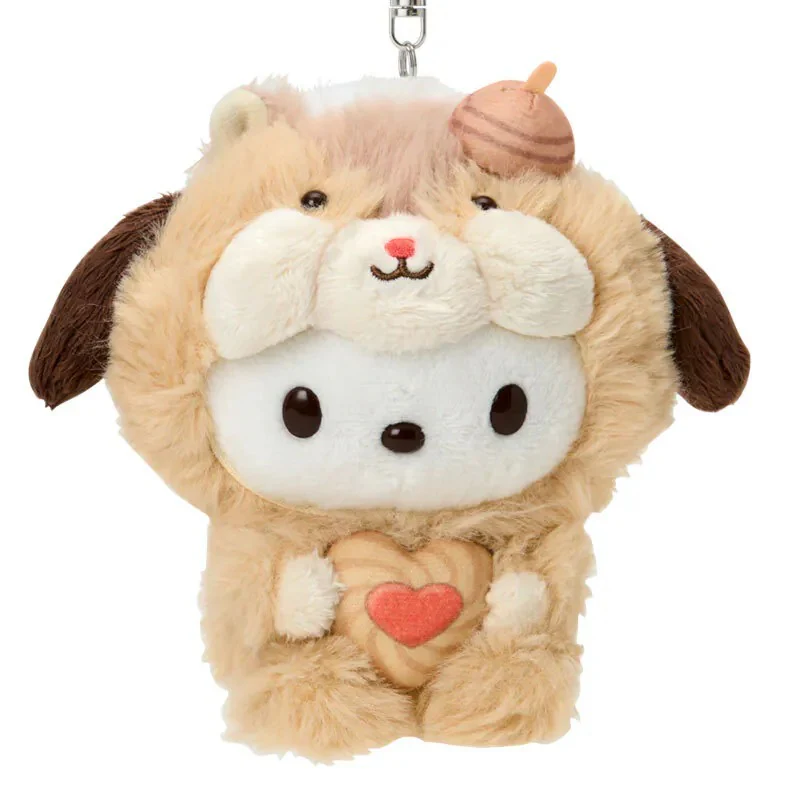 Pochacco Plush Mascot Keychain (Fluffy Squirrel Series) - Image 4