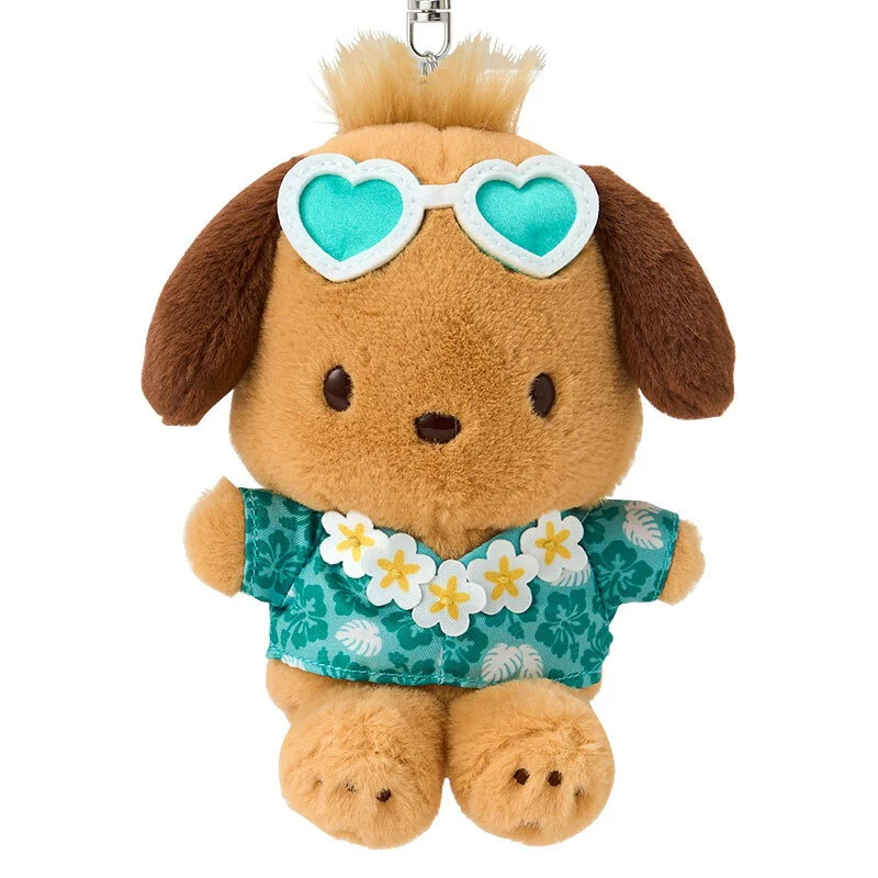 Pochacco Plush Mascot Keychain (Suntan Series) - Image 2