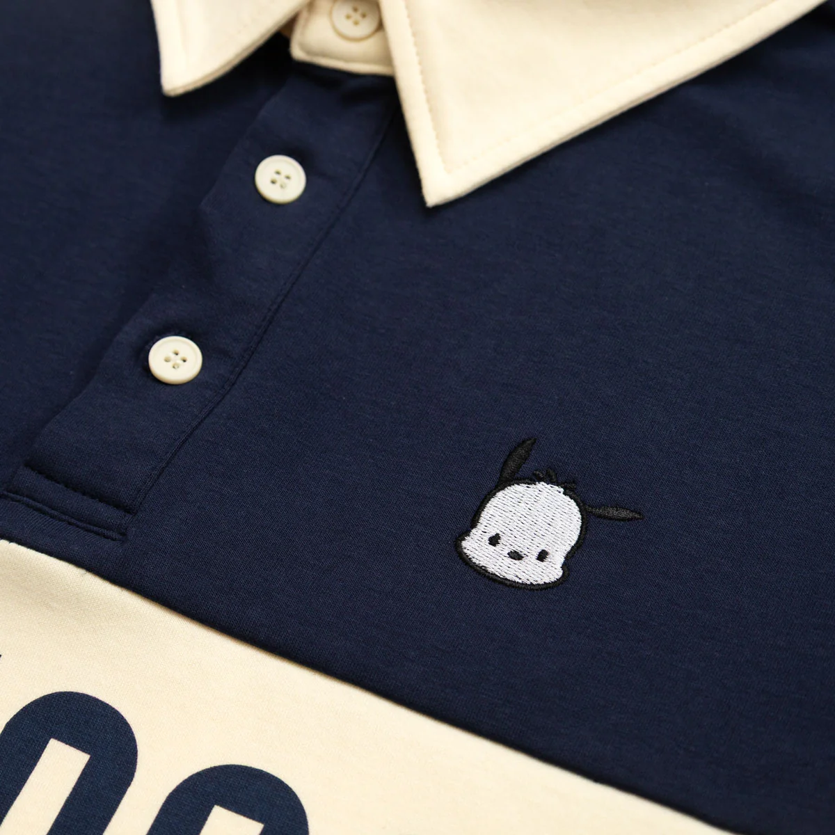 Pochacco x JapanLA Long Sleeve Rugby Polo - Image 5