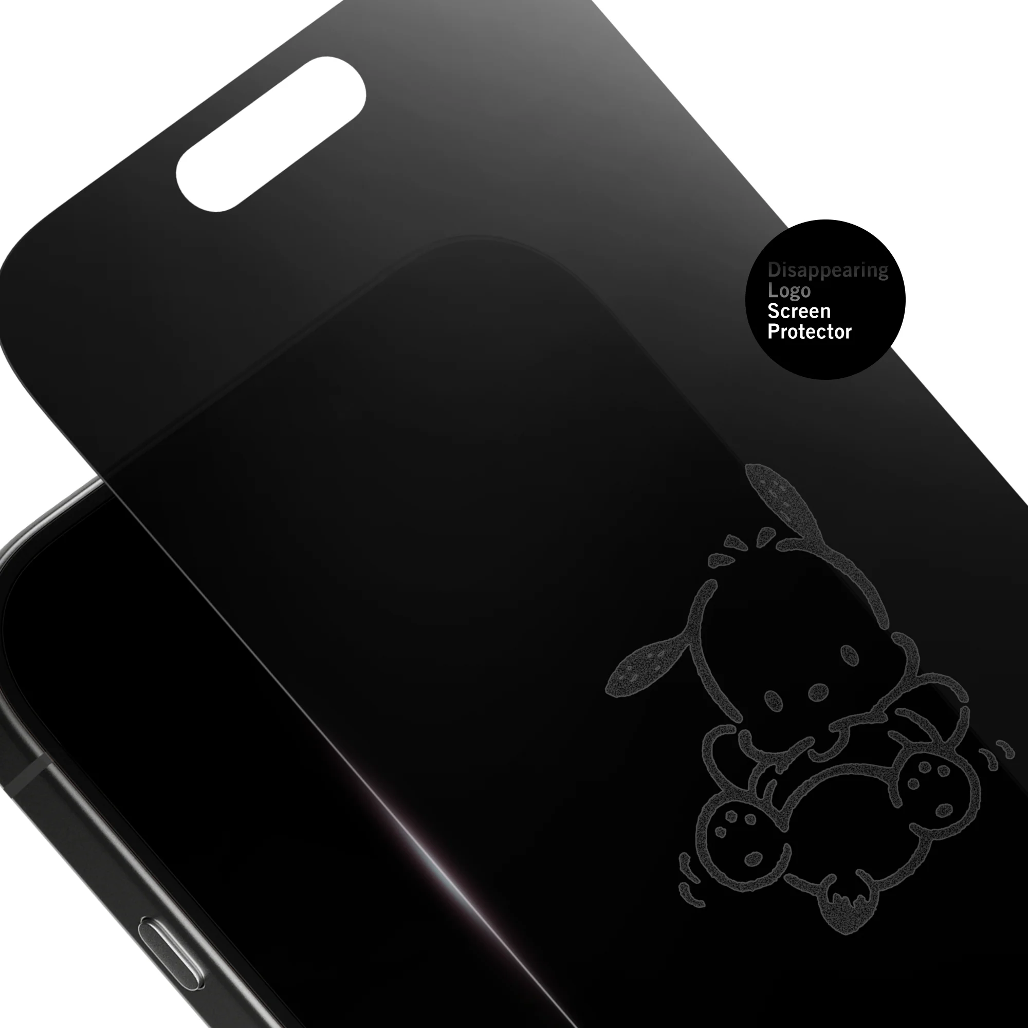 Pochacco x Screen Skinz Dancing iPhone Privacy Screen Protector - Image 2