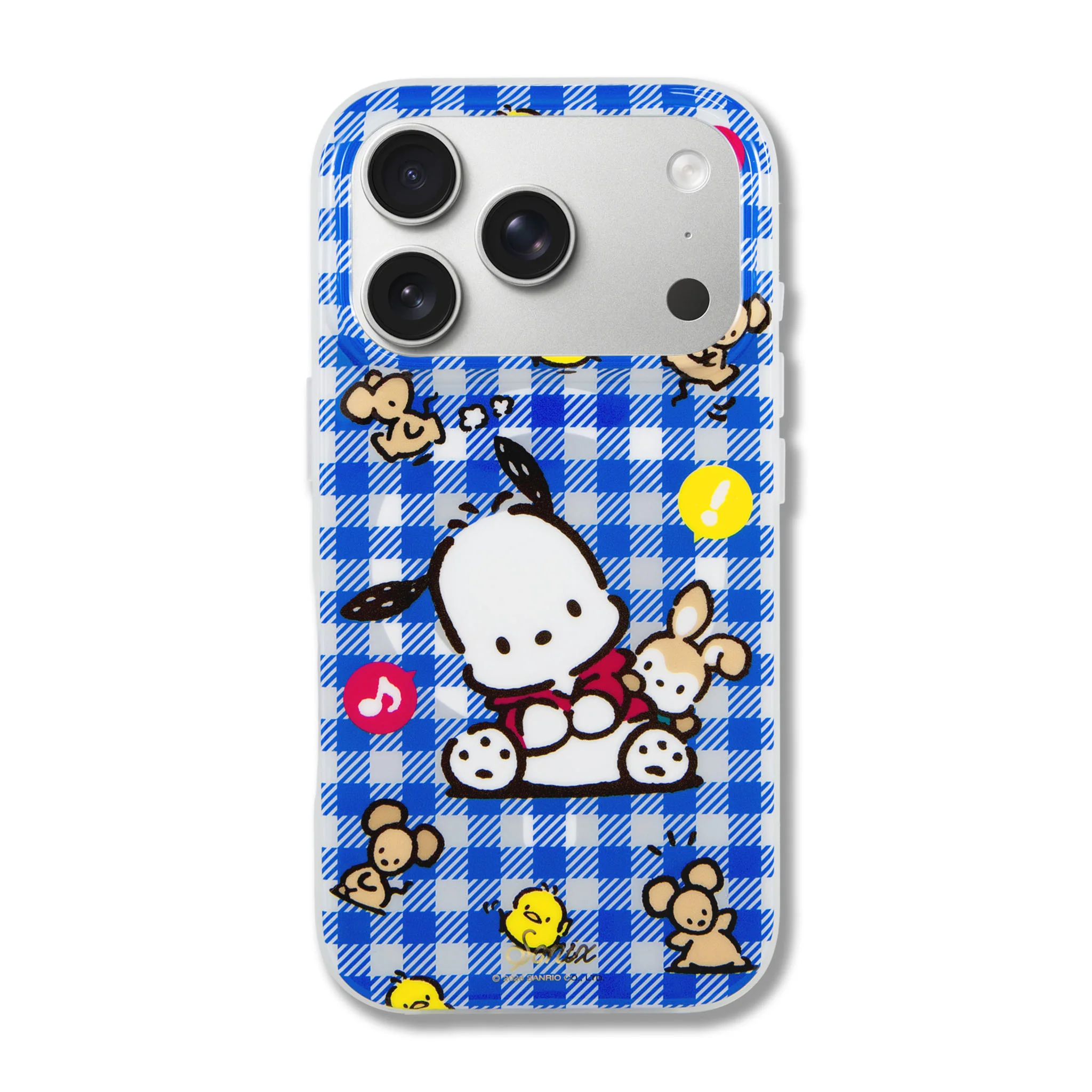 Pochacco x Sonix Gingham iPhone Case - Image 3