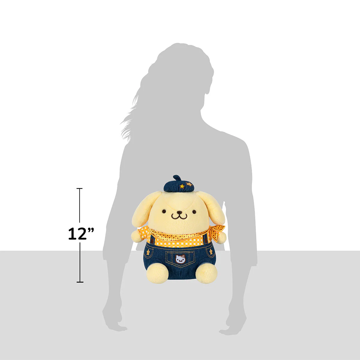 Pompompurin 12" Ultra-Premier Western Plush - Image 6