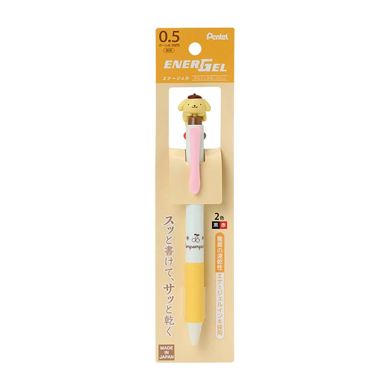 Pompompurin 2-Color Pentel EnerGel Retractable Pen - Image 3
