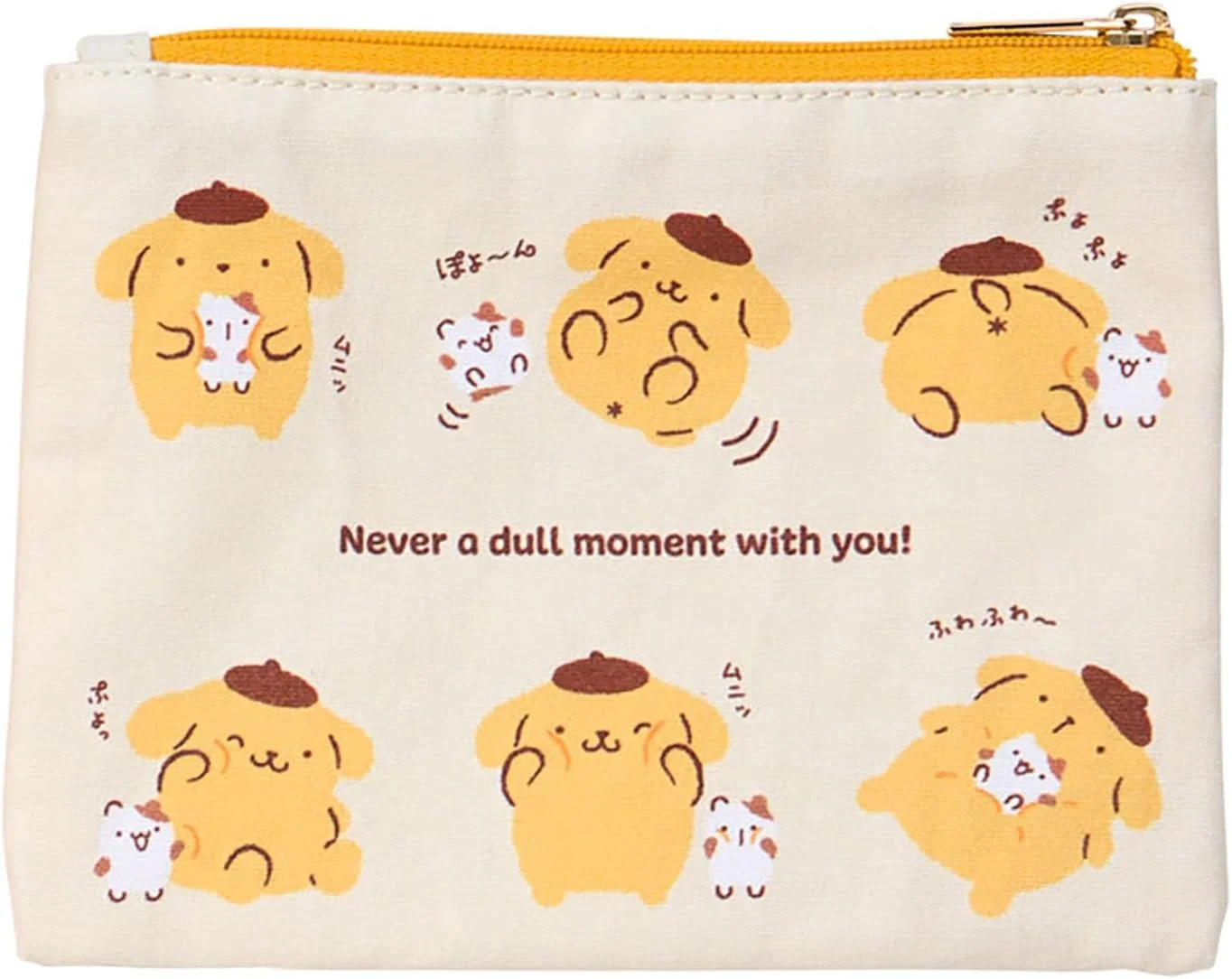 Pompompurin 2-Piece Pouch Set (Friendship Time Series) - Image 3
