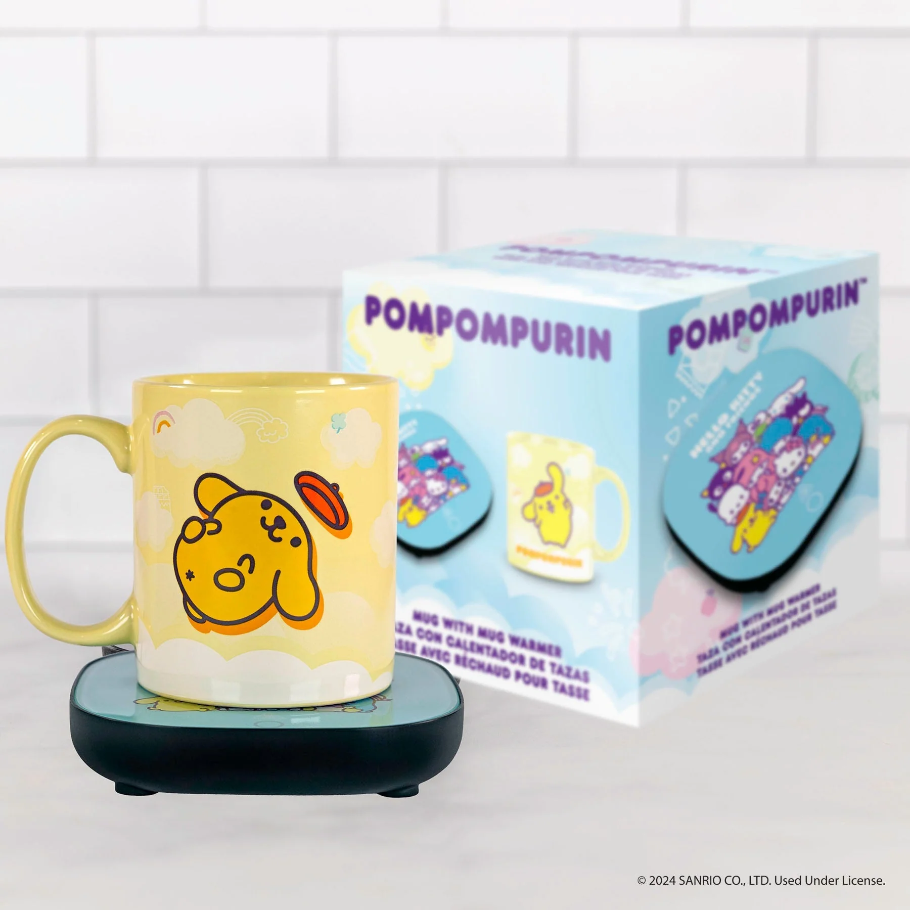 Pompompurin Coffee Mug & Warmer Set - Image 5