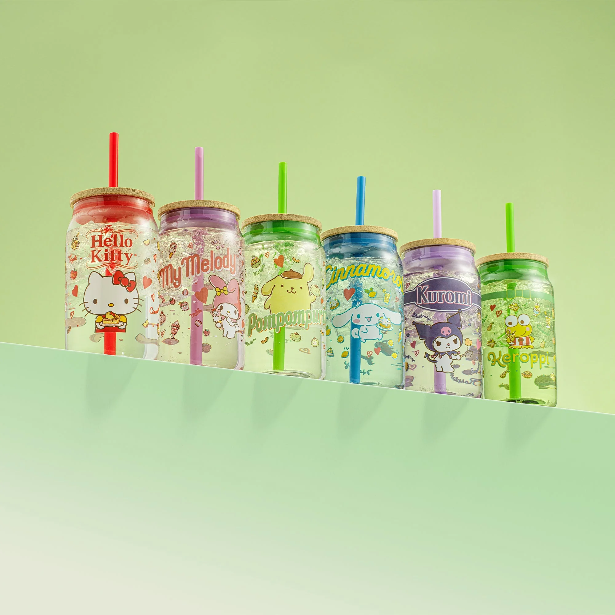 Pompompurin Favorite Flavor Lidded Glass Tumbler - Image 3