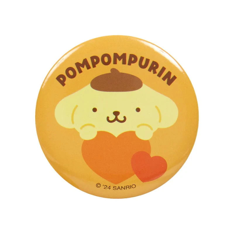 Pompompurin Mini Pouch and Pin Set (Big Heart Series) - Image 3