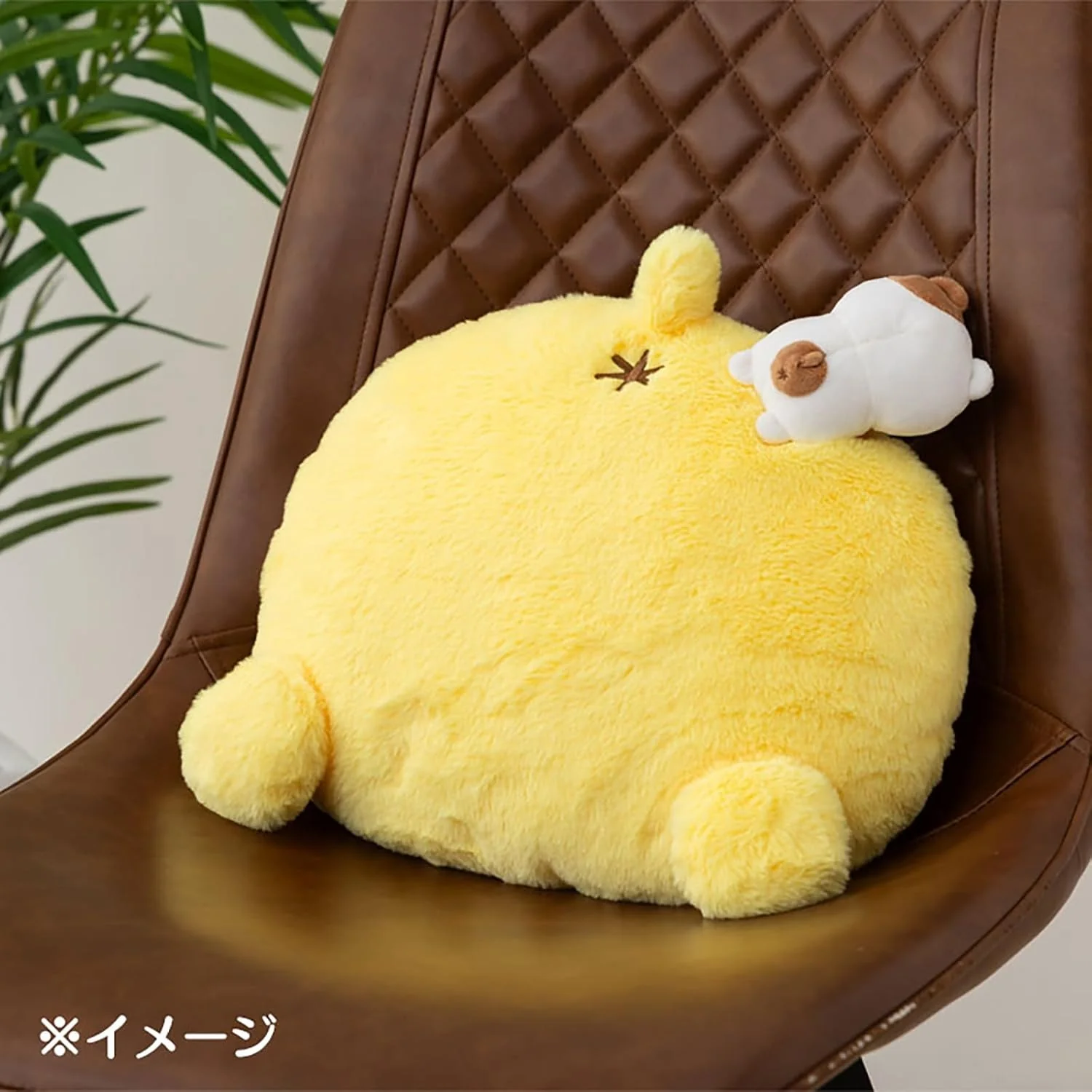 Pompompurin Plush Throw Pillow (Friendship Time Series) - Image 3