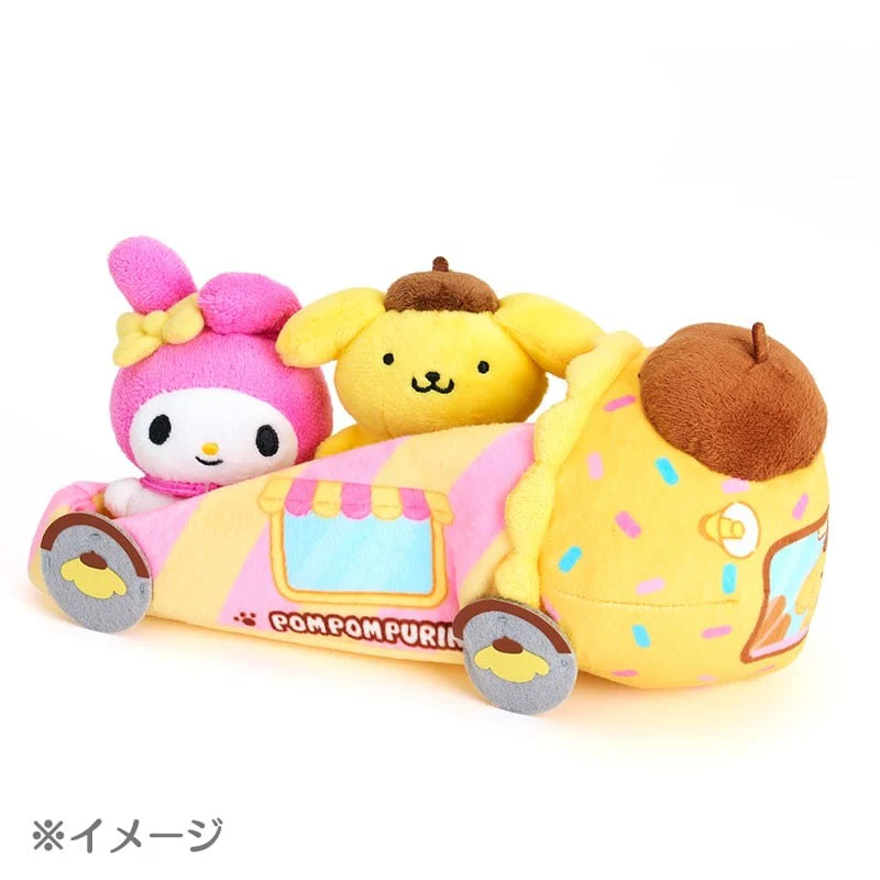 Pompompurin Soft Food Truck Playset (Hello Kitty and Friends Supercute Adventures Series) - Image 4