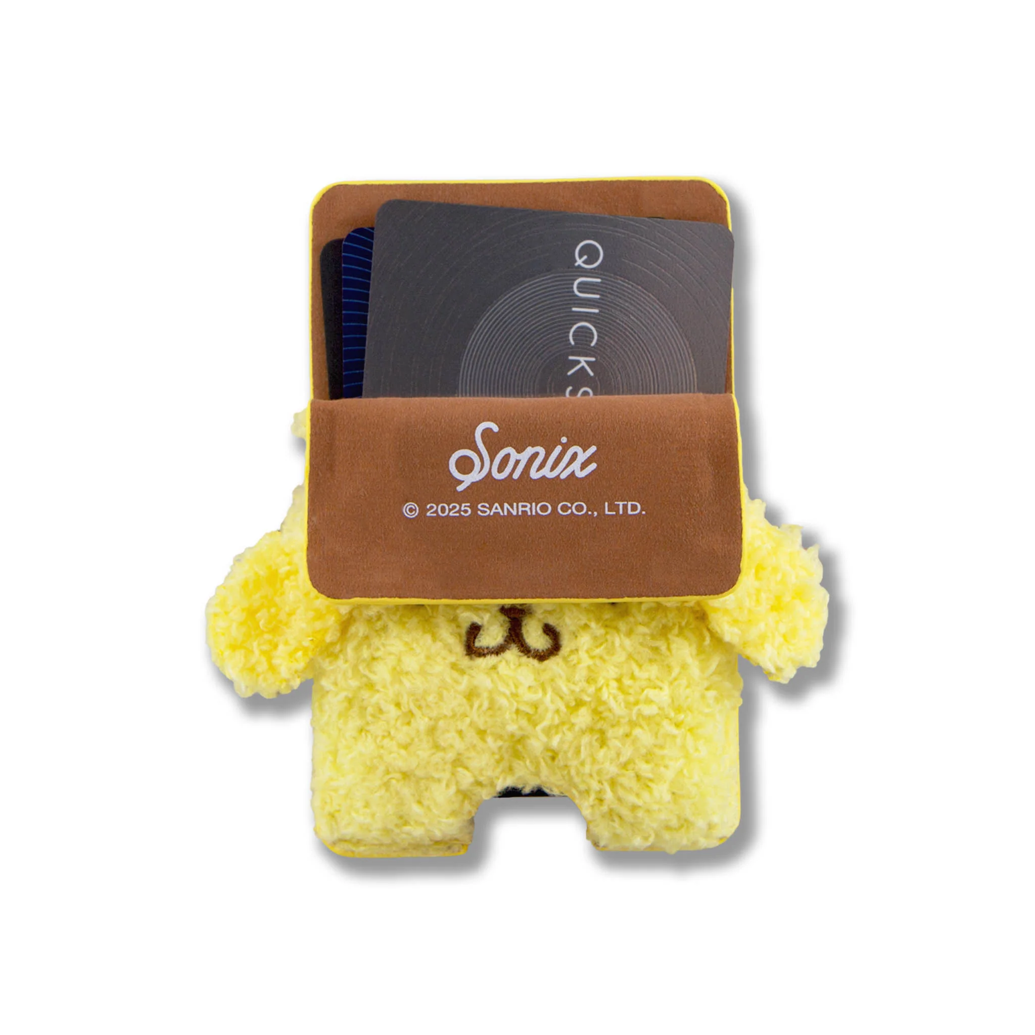 Pompompurin x Sonix Old School Magnetic Plush Wallet - Image 3