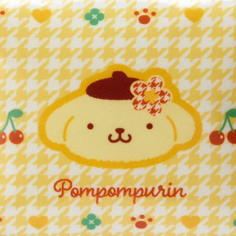 Pompompurin Zipper Pouch (Floral Houndstooth Series) - Image 4