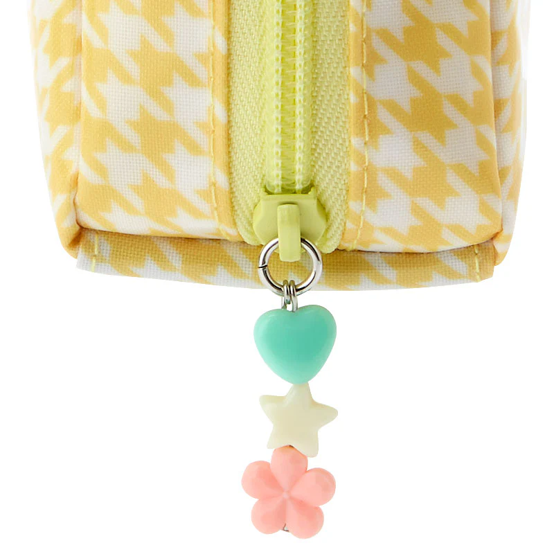 Pompompurin Zipper Pouch (Floral Houndstooth Series) - Image 5