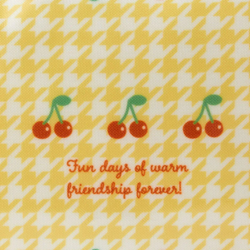Pompompurin Zipper Pouch (Floral Houndstooth Series) - Image 6