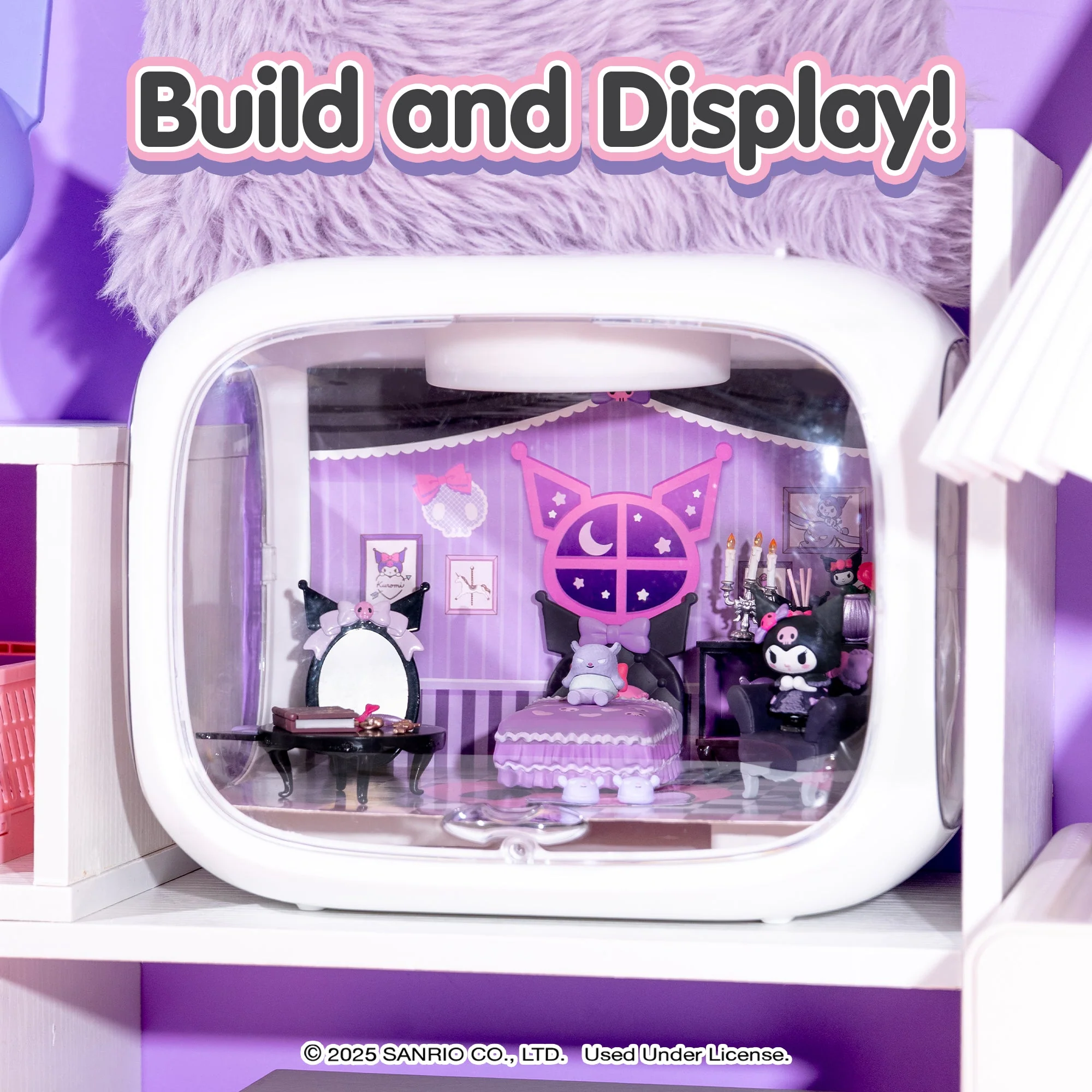 Re-Ment Kuromi's Gothic Room Blind Box Figure Set - Image 6