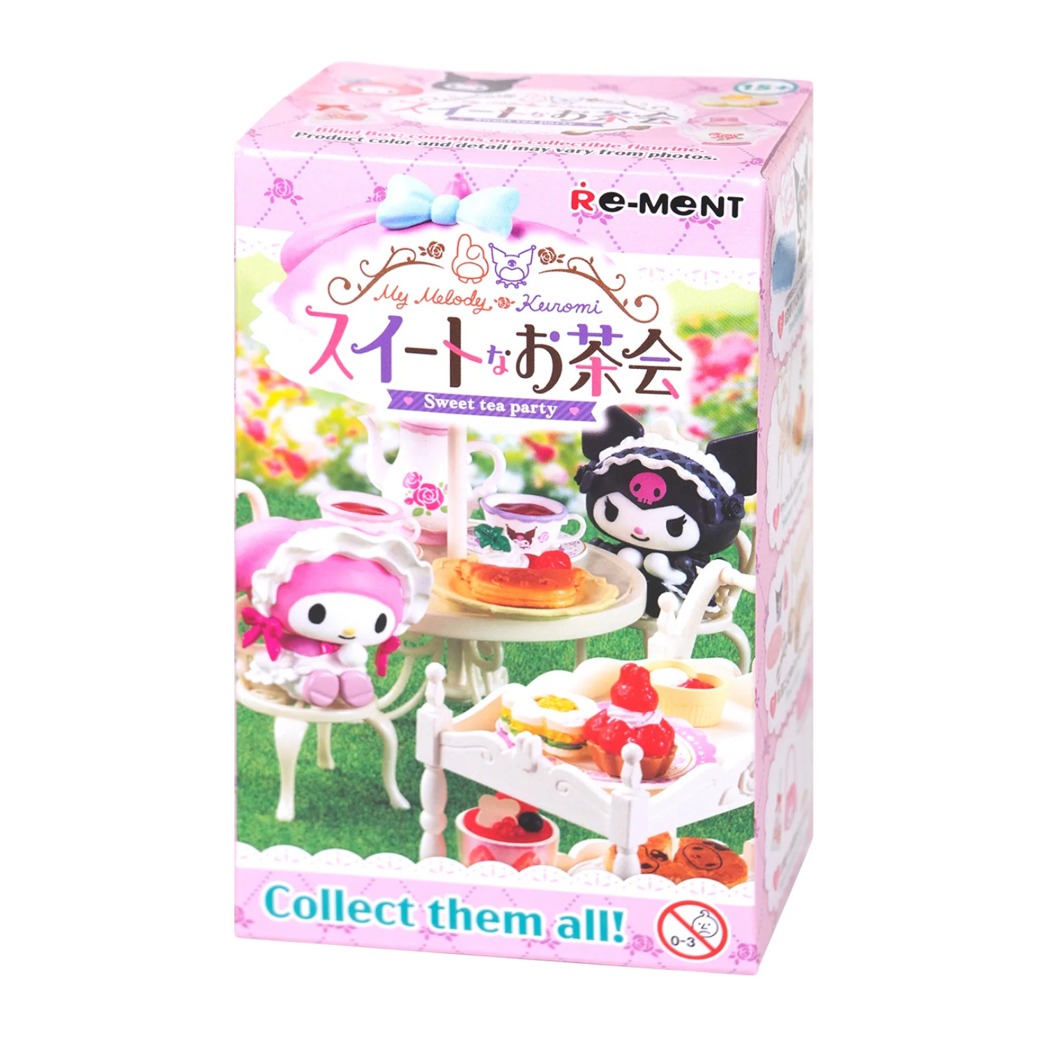 Re-Ment My Melody & Kuromi Sweet Tea Party Blind Box Figure Set - Image 3
