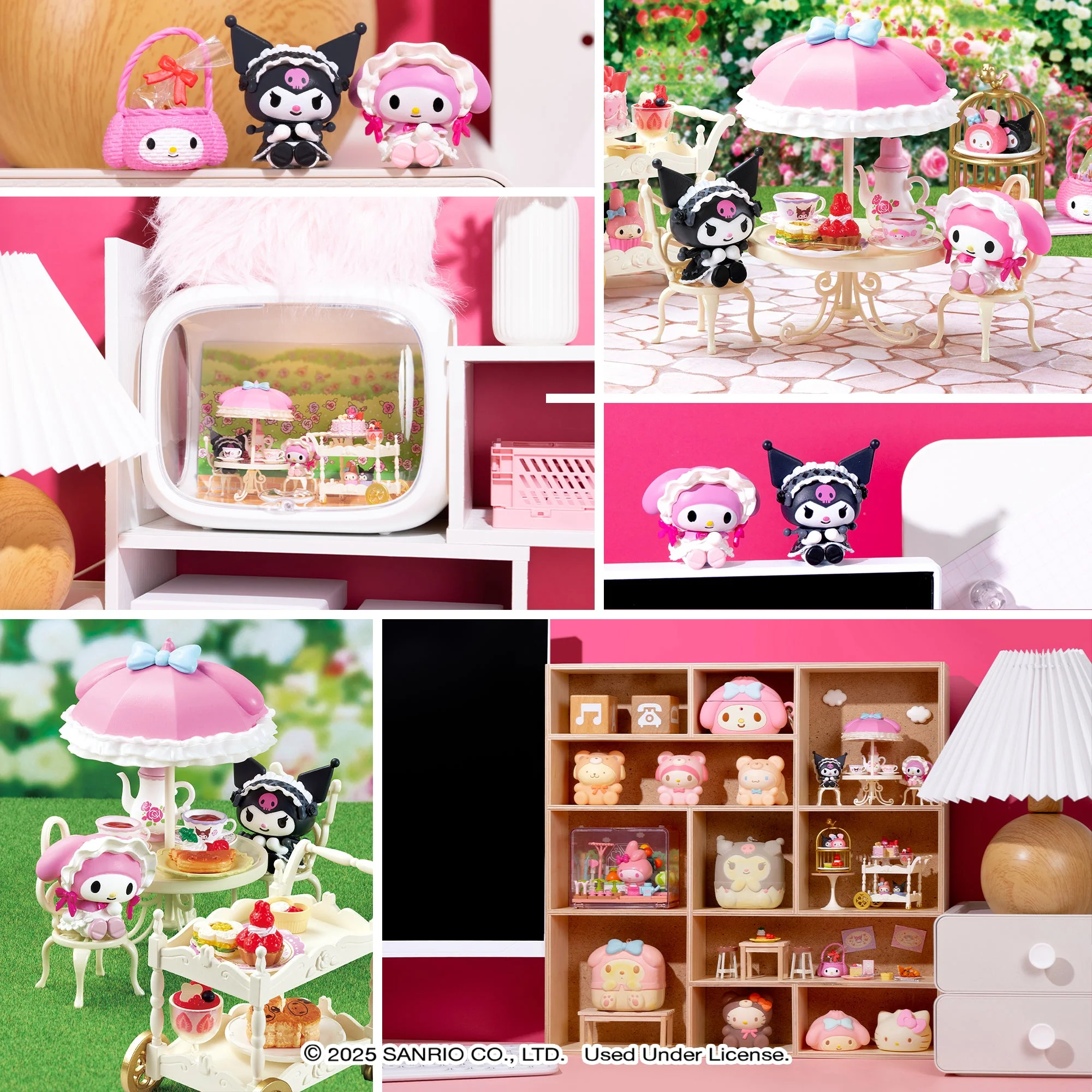 Re-Ment My Melody & Kuromi Sweet Tea Party Blind Box Figure Set - Image 7