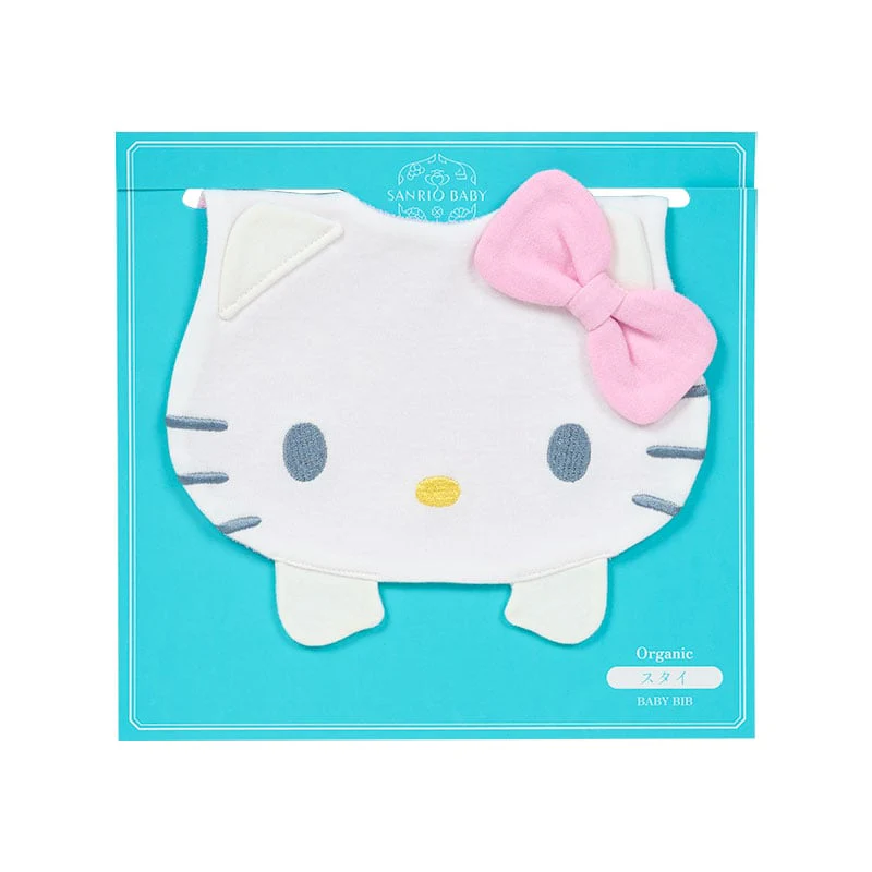 Sanrio Baby Organic Cotton Hello Kitty Face Bib - Image 5