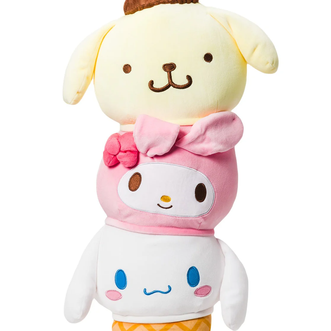 Sanrio Characters Besties Mochi Plush Ice Cream Pillow - Image 2