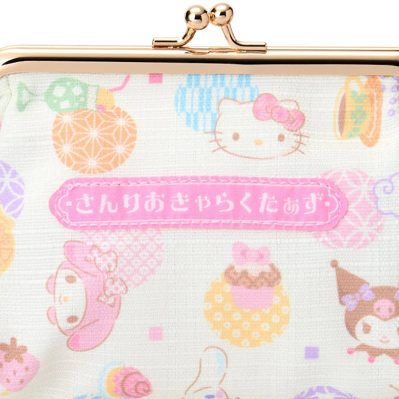 Sanrio Characters Kiss Lock Pouch (Retro Pastel Series) - Image 3