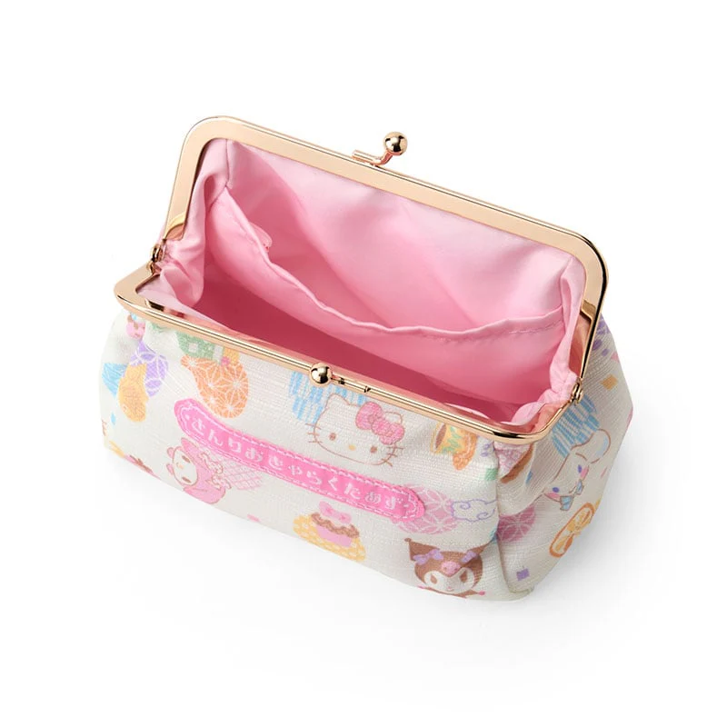 Sanrio Characters Kiss Lock Pouch (Retro Pastel Series) - Image 5