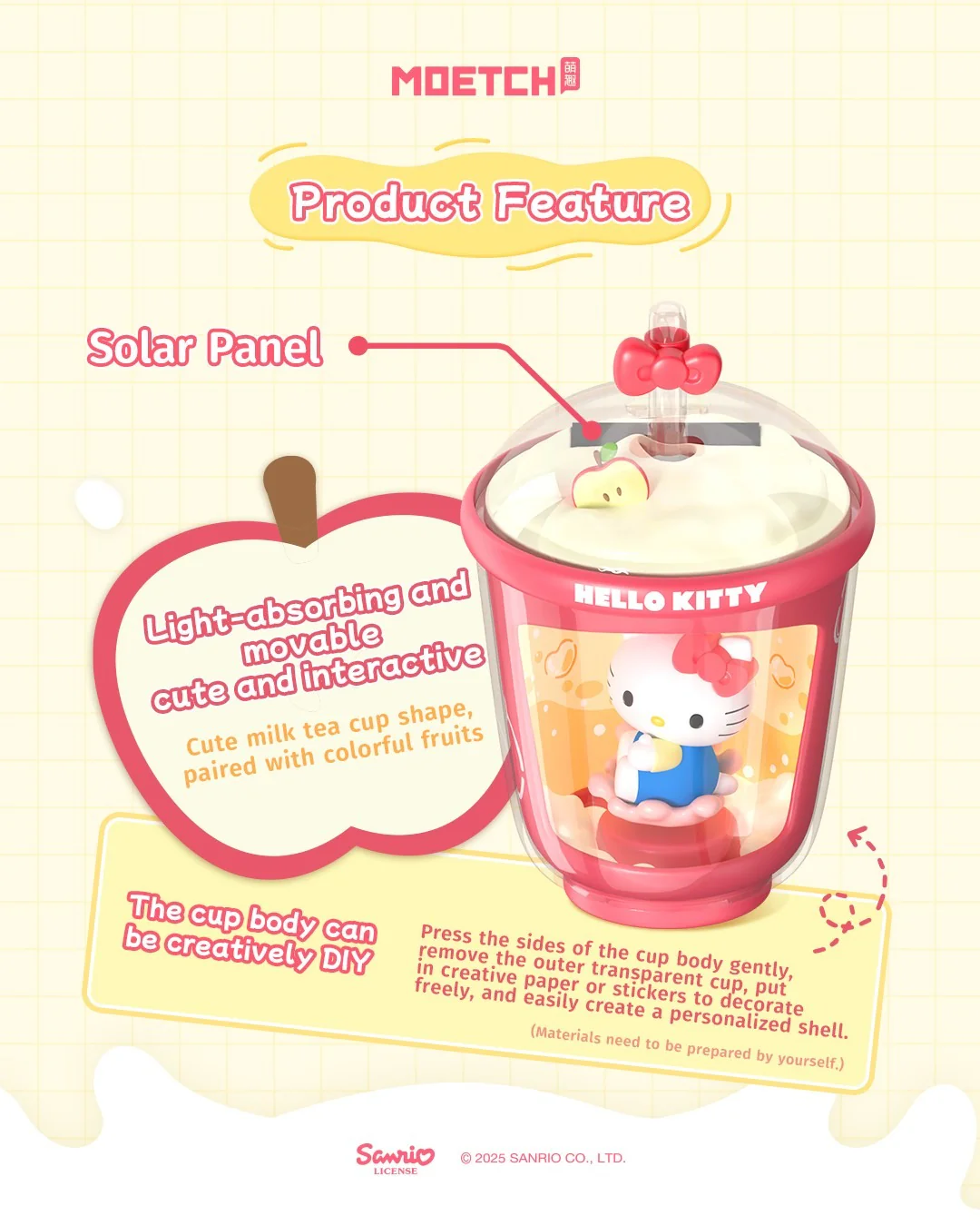 Sanrio Characters Milk Tea Cup Series Light Motion Blind Box - Image 3