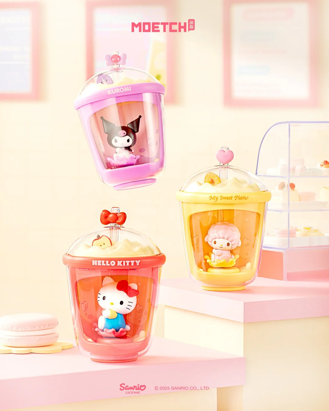 Sanrio Characters Milk Tea Cup Series Light Motion Blind Box - Image 4